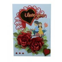 GCH055 - 3D Romantic Valentines Gift Card